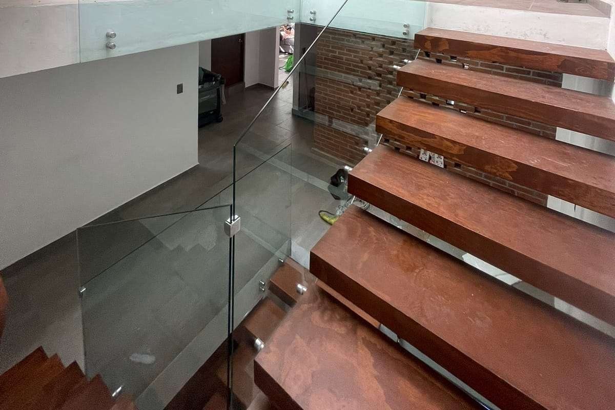Interior de casa terminada
