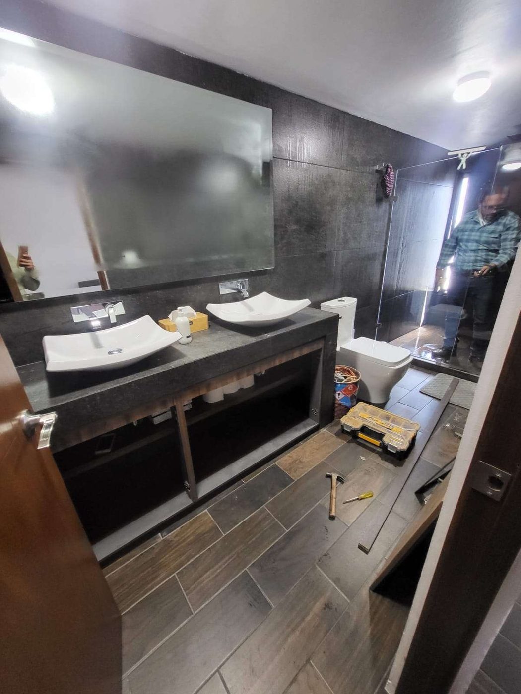Baño remodelado